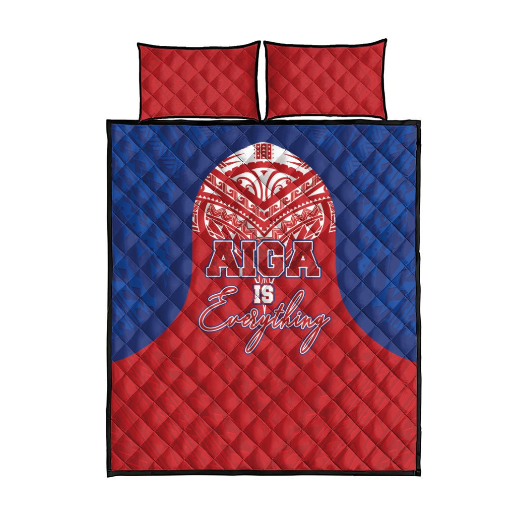 Aiga Samoa Quilt Bed Set Aiga Is Everything LT05 - Polynesian Pride