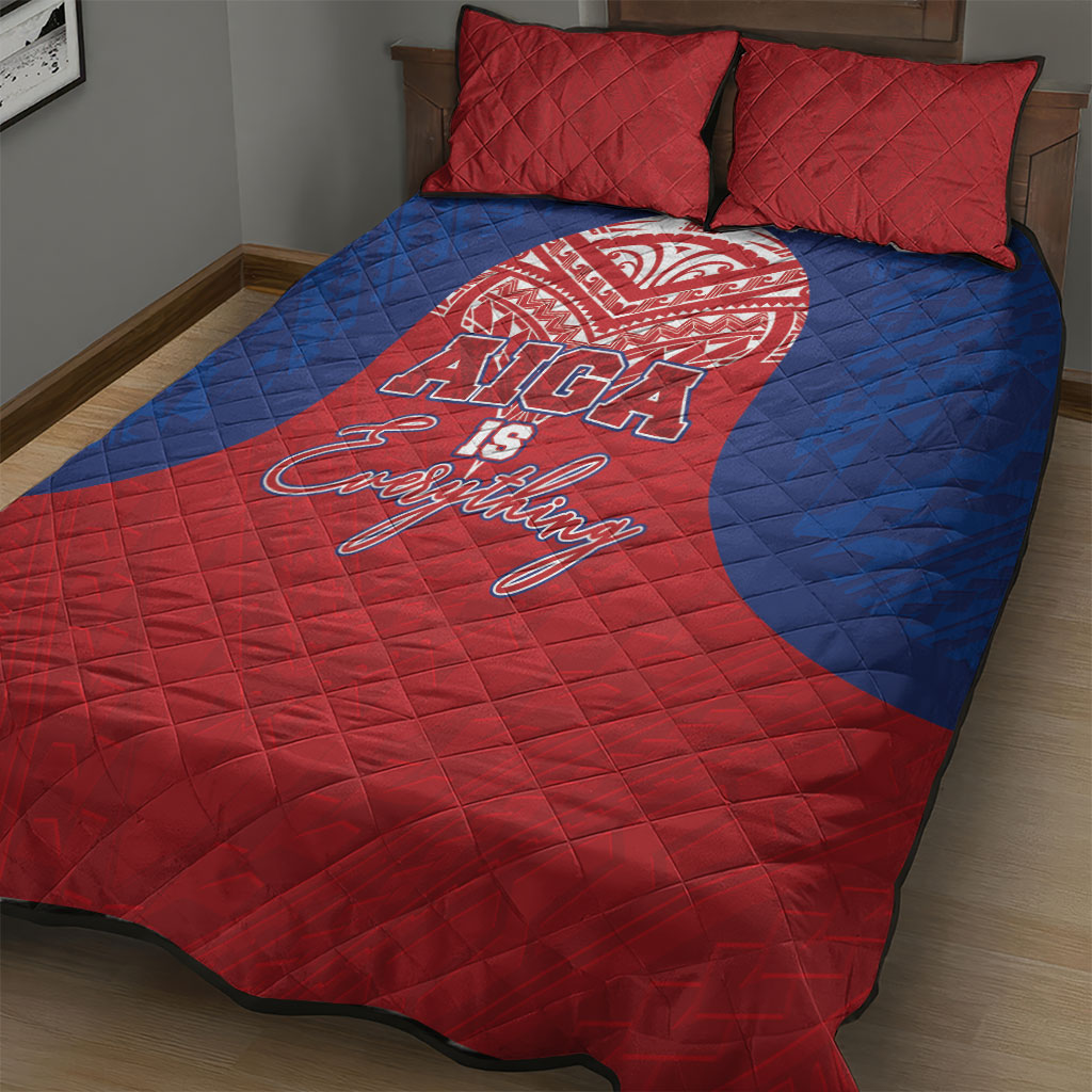 Aiga Samoa Quilt Bed Set Aiga Is Everything LT05 - Polynesian Pride