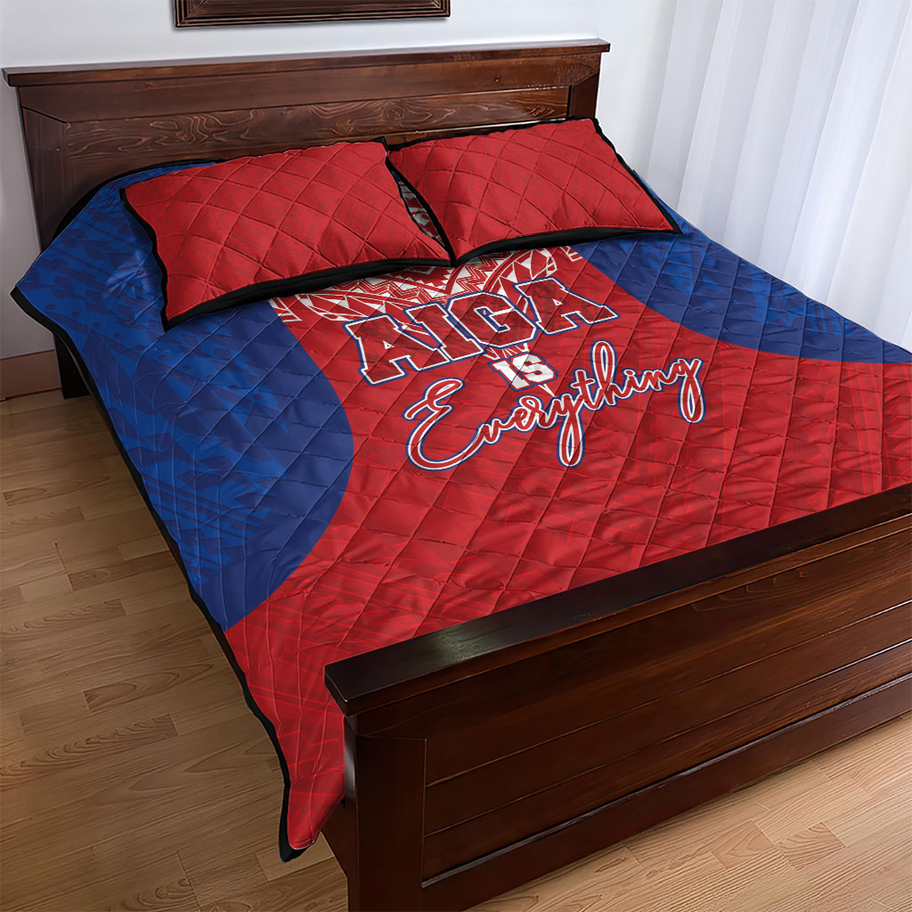 Aiga Samoa Quilt Bed Set Aiga Is Everything LT05 - Polynesian Pride