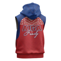 Aiga Samoa Sleeveless Zip Hoodie Aiga Is Everything LT05 - Polynesian Pride