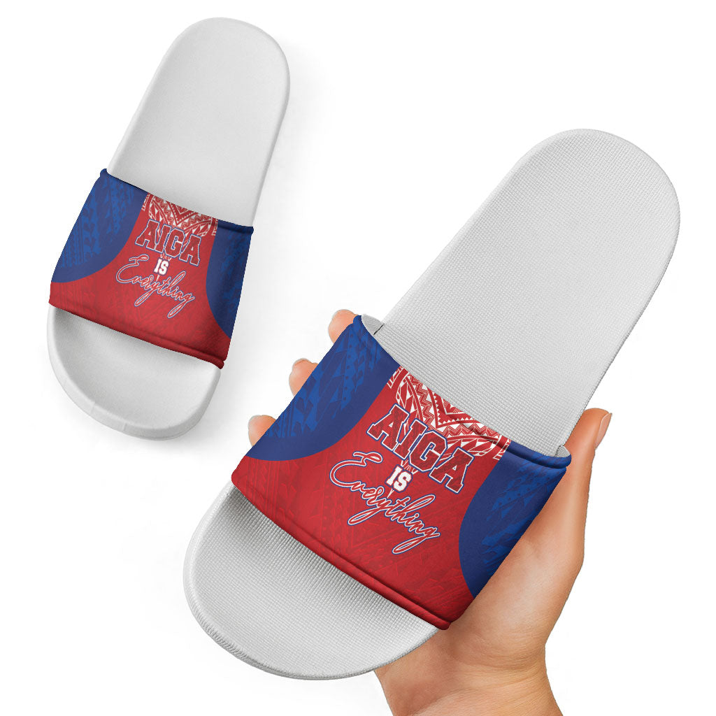 Aiga Samoa Slide Sandals Aiga Is Everything LT05 - Polynesian Pride