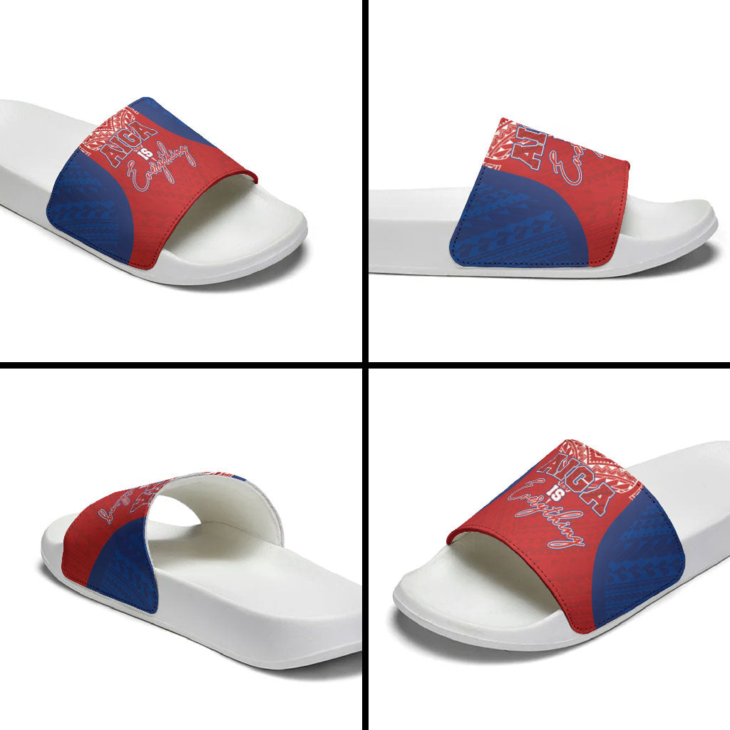 Aiga Samoa Slide Sandals Aiga Is Everything LT05 - Polynesian Pride