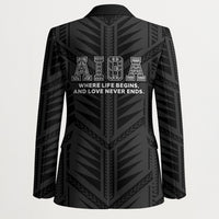 Samoa Aiga Blazer Samoan Tribal Pattern LT05 - Polynesian Pride