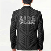 Samoa Aiga Blazer Samoan Tribal Pattern LT05 - Polynesian Pride