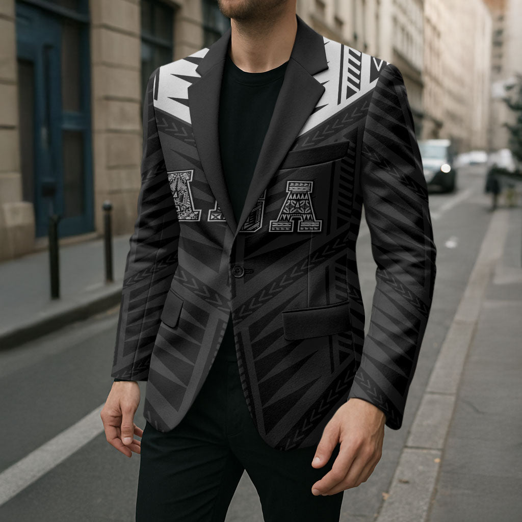 Samoa Aiga Blazer Samoan Tribal Pattern LT05 - Polynesian Pride