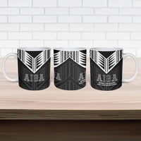 Samoa Aiga Ceramic Mug Samoan Tribal Pattern LT05 - Polynesian Pride