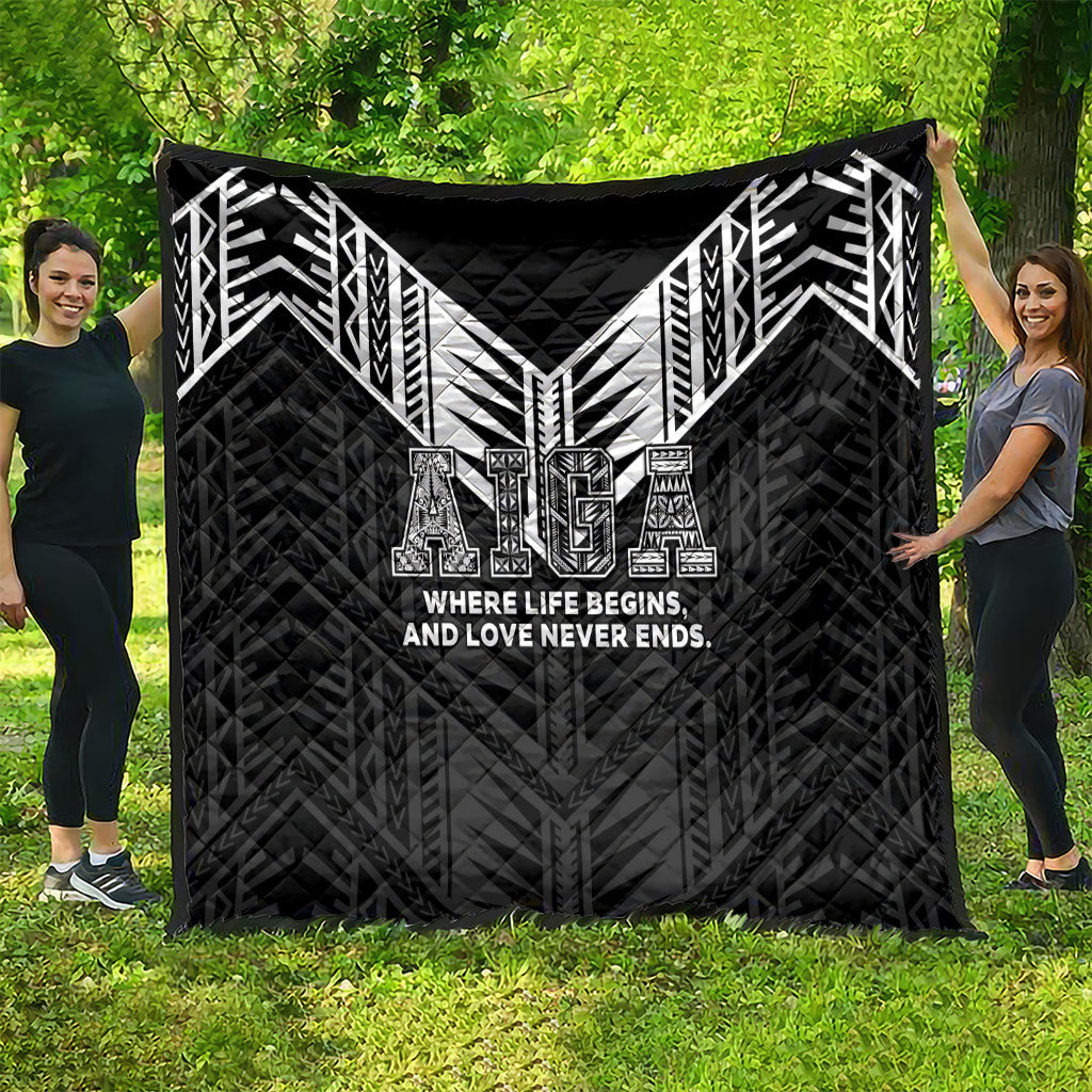 Samoa Aiga Quilt Samoan Tribal Pattern LT05 - Polynesian Pride