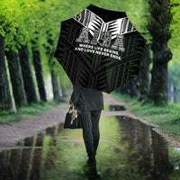 Samoa Aiga Umbrella Samoan Tribal Pattern LT05 - Polynesian Pride