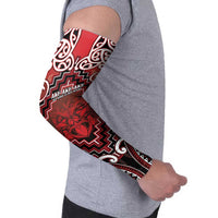 New Zealand Aotearoa Arm Sleeves Te Reo Maori Ake Ake Ake - Polynesian Pride