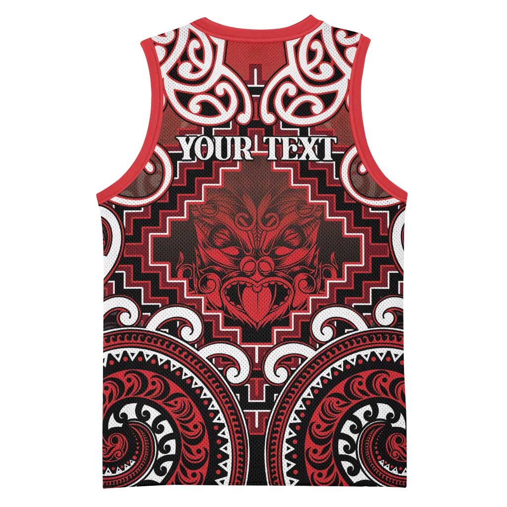 Personalised New Zealand Aotearoa Basketball Jersey Te Reo Maori Ake Ake Ake LT05 - Polynesian Pride