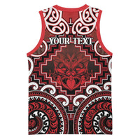 Personalised New Zealand Aotearoa Basketball Jersey Te Reo Maori Ake Ake Ake LT05 - Polynesian Pride