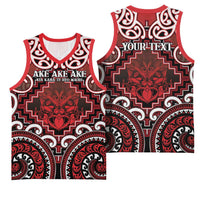 Personalised New Zealand Aotearoa Basketball Jersey Te Reo Maori Ake Ake Ake LT05 - Polynesian Pride