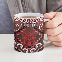 Personalised New Zealand Aotearoa Ceramic Mug Te Reo Maori Ake Ake Ake - Polynesian Pride