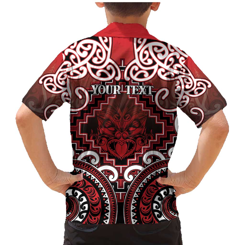 Personalised New Zealand Aotearoa Family Matching Mermaid Dress and Hawaiian Shirt Te Reo Maori Ake Ake Ake LT05 - Polynesian Pride