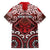 Personalised New Zealand Aotearoa Family Matching Off Shoulder Maxi Dress and Hawaiian Shirt Te Reo Maori Ake Ake Ake - Polynesian Pride