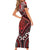 Personalised New Zealand Aotearoa Family Matching Short Sleeve Bodycon Dress and Hawaiian Shirt Te Reo Maori Ake Ake Ake - Polynesian Pride