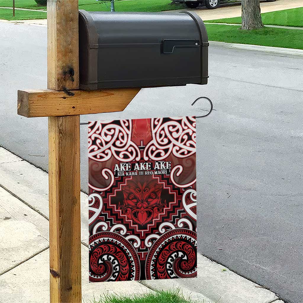New Zealand Aotearoa Garden Flag Te Reo Maori Ake Ake Ake - Polynesian Pride