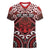 Personalised New Zealand Aotearoa Women V-Neck T-Shirt Te Reo Maori Ake Ake Ake - Polynesian Pride