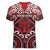Personalised New Zealand Aotearoa Women V-Neck T-Shirt Te Reo Maori Ake Ake Ake - Polynesian Pride