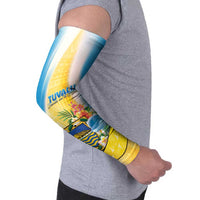 Tuvalu Independence Day Arm Sleeves Tuvalu Mo Te Atua - Polynesian Pride