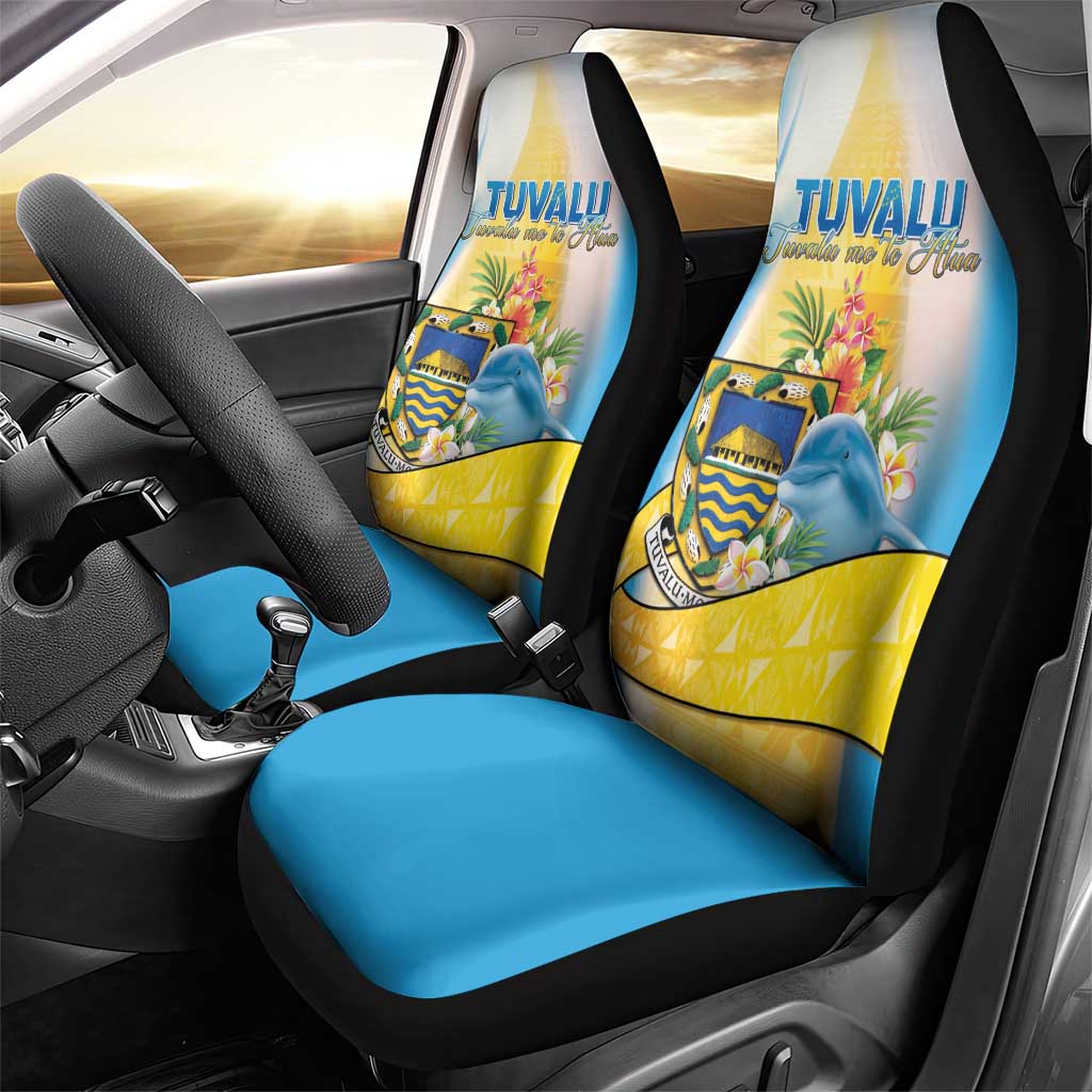 Tuvalu Independence Day Car Seat Cover Tuvalu Mo Te Atua - Polynesian Pride