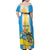 Personalised Tuvalu Independence Day Family Matching Off Shoulder Maxi Dress and Hawaiian Shirt Tuvalu Mo Te Atua - Polynesian Pride