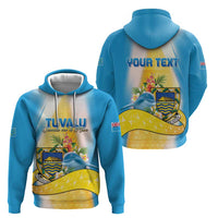 Personalised Tuvalu Independence Day Hoodie Tuvalu Mo Te Atua - Polynesian Pride