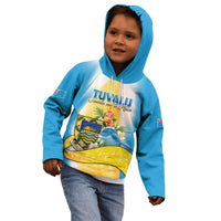Personalised Tuvalu Independence Day Kid Hoodie Tuvalu Mo Te Atua - Polynesian Pride