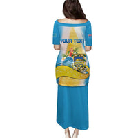 Personalised Tuvalu Independence Day Puletasi Tuvalu Mo Te Atua - Polynesian Pride