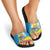 Tuvalu Independence Day Slide Sandals Tuvalu Mo Te Atua - Polynesian Pride