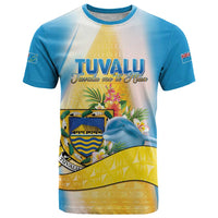 Personalised Tuvalu Independence Day T Shirt Tuvalu Mo Te Atua - Polynesian Pride