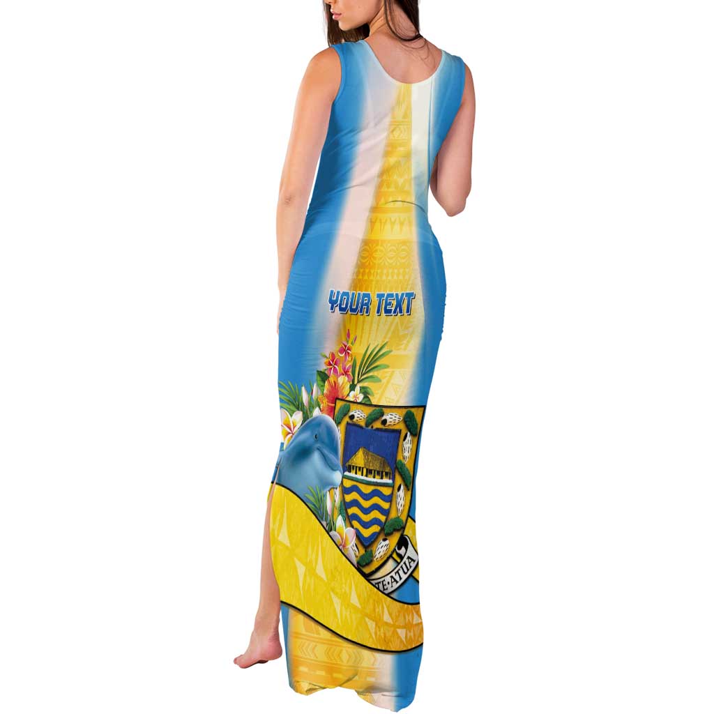 Personalised Tuvalu Independence Day Tank Maxi Dress Tuvalu Mo Te Atua - Polynesian Pride
