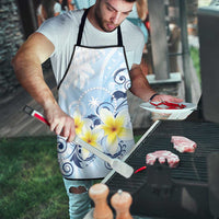 FSM Chuuk Constitution Day Apron Polynesian Curves Plumeria - Polynesian Pride