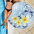 FSM Chuuk Constitution Day Beach Blanket Polynesian Curves Plumeria - Polynesian Pride