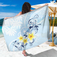 FSM Chuuk Constitution Day Sarong Polynesian Curves Plumeria - Polynesian Pride