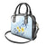FSM Chuuk Constitution Day Shoulder Handbag Polynesian Curves Plumeria - Polynesian Pride