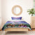 Happy Hulaween Bedding Set Mahaloween Skeleton Dancing