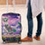 Happy Hulaween Luggage Cover Mahaloween Skeleton Dancing