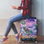 Happy Hulaween Luggage Cover Mahaloween Skeleton Dancing