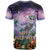 Happy Hulaween T Shirt Mahaloween Skeleton Dancing