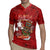 Personalised Aloha Halloween Rugby Jersey Skeleton Surfing