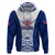 Custom Samoa Rugby Hoodie 2023 Pacific Championships Polynesian Pattern LT05 Pullover Hoodie Blue - Polynesian Pride