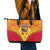 Papua New Guinea Rugby Leather Tote Bag 2023 Pacific Championships The Kumuls LT05 - Polynesian Pride