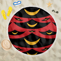 Hawaii Ahu Ula Inspired Beach Blanket Red Version LT05 One Size 150cm Red - Polynesian Pride