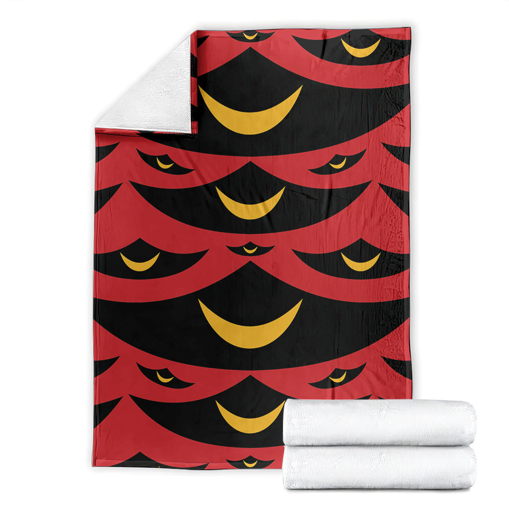 Hawaii Ahu Ula Inspired Blanket Red Version LT05 - Polynesian Pride