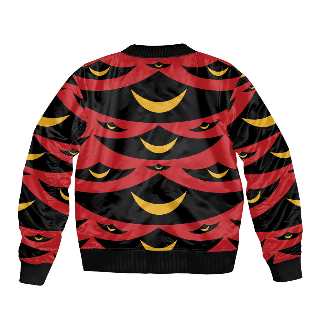 Hawaii Ahu Ula Inspired Bomber Jacket Red Version LT05 - Polynesian Pride