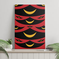 Hawaii Ahu Ula Inspired Canvas Wall Art Red Version LT05 - Polynesian Pride