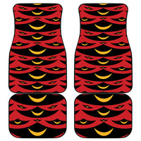 Hawaii Ahu Ula Inspired Car Mats Red Version LT05 - Polynesian Pride