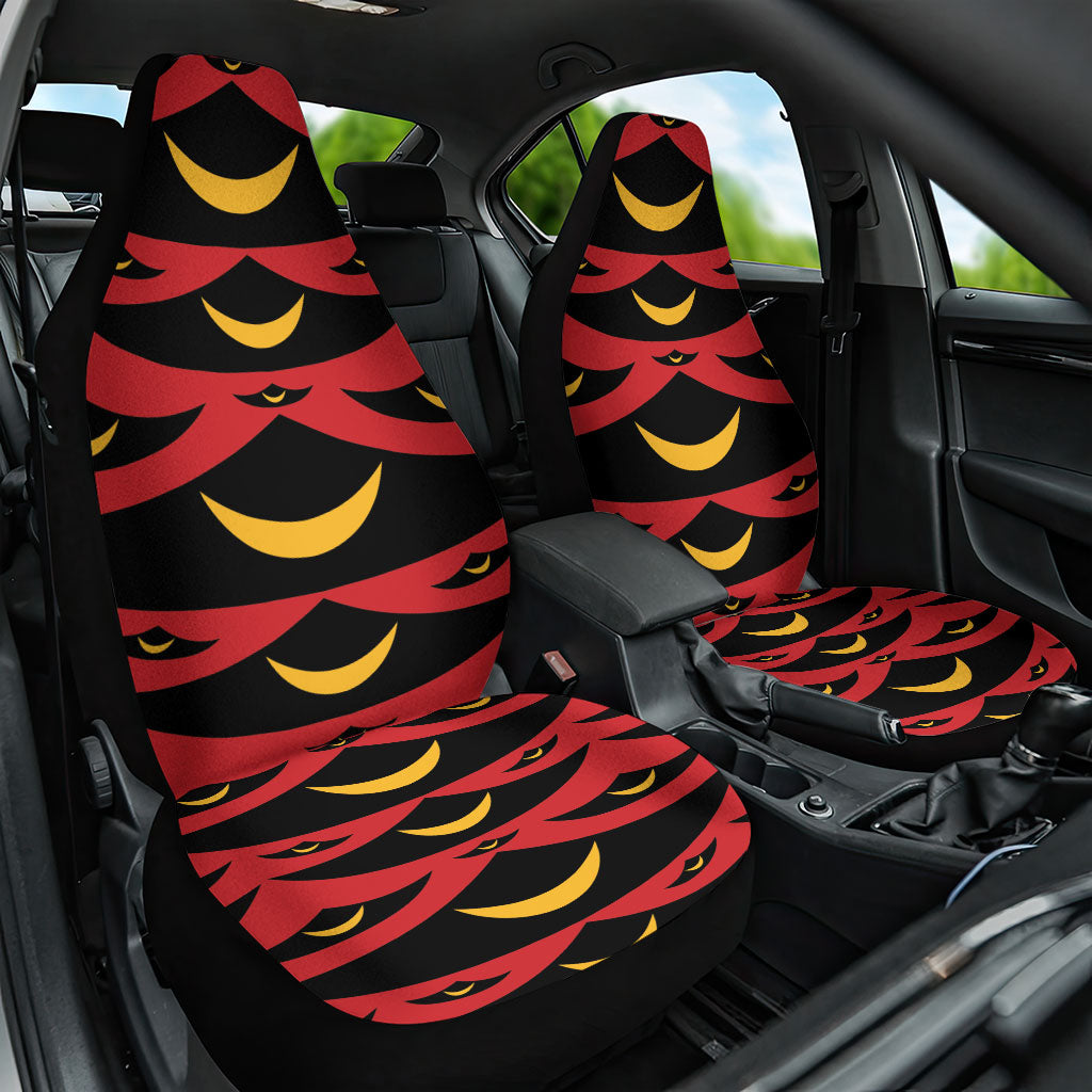 Hawaii Ahu Ula Inspired Car Seat Cover Red Version