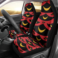 Hawaii Ahu Ula Inspired Car Seat Cover Red Version LT05 - Polynesian Pride